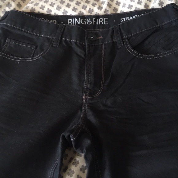 ring of fire black jeans